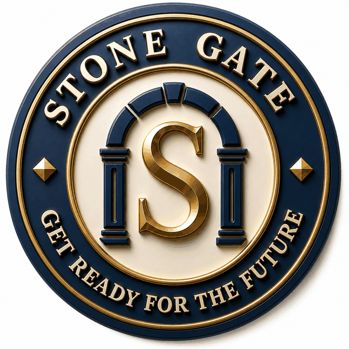 شعار StoneGate للتدريب والاستشارات